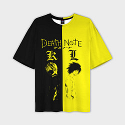 Мужская футболка оверсайз Death Note