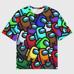 Футболка оверсайз мужская Among us, цвет: 3D-принт