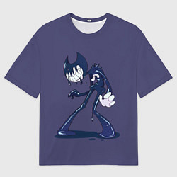 Футболка оверсайз мужская Bendy And The Ink Machine, цвет: 3D-принт