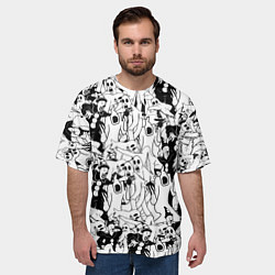 Футболка оверсайз мужская GHOSTEMANE, цвет: 3D-принт — фото 2