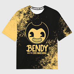 Футболка оверсайз мужская Bendy And The Ink Machine, цвет: 3D-принт