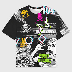 Мужская футболка оверсайз Watch Dogs