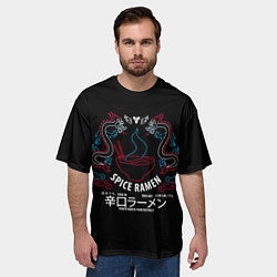 Футболка оверсайз мужская DESTINY 2 SPICE RAMEN, цвет: 3D-принт — фото 2