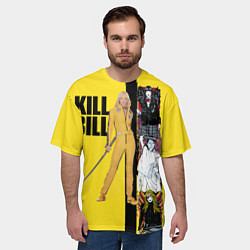 Футболка оверсайз мужская Убить Билла, цвет: 3D-принт — фото 2