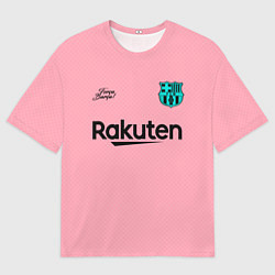 Мужская футболка оверсайз BARCELONA резервная 2021