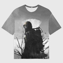 Футболка оверсайз мужская СТАЛКЕР 2, цвет: 3D-принт