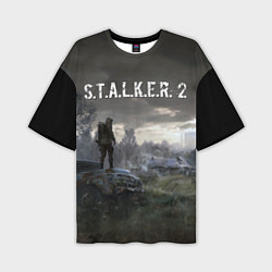 Мужская футболка оверсайз STALKER 2