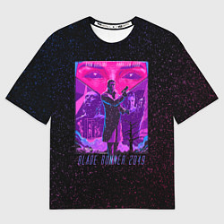 Футболка оверсайз мужская Бегущий по лезвию, цвет: 3D-принт