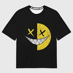 Мужская футболка оверсайз SMILE
