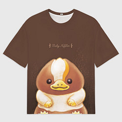 Футболка оверсайз мужская Baby Chocolate Niffler, цвет: 3D-принт