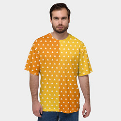 Футболка оверсайз мужская ЗЕНИЦУ КИМОНО, цвет: 3D-принт — фото 2