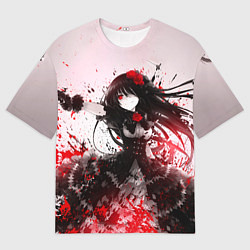 Футболка оверсайз мужская Рандеву с жизнью, цвет: 3D-принт