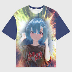 Мужская футболка оверсайз Rem Slayer