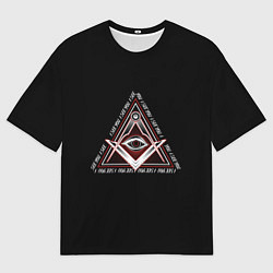 Футболка оверсайз мужская I See You, цвет: 3D-принт