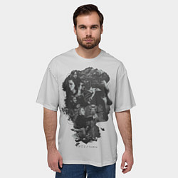 Футболка оверсайз мужская Inception, цвет: 3D-принт — фото 2