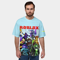 Футболка оверсайз мужская ROBLOX, цвет: 3D-принт — фото 2