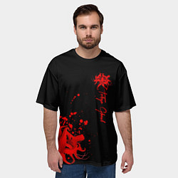 Футболка оверсайз мужская Tokyo Ghoul, цвет: 3D-принт — фото 2