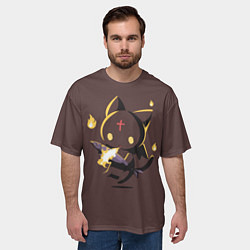 Футболка оверсайз мужская Чомусуке, цвет: 3D-принт — фото 2