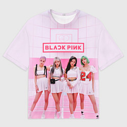 Мужская футболка оверсайз BLACKPINK