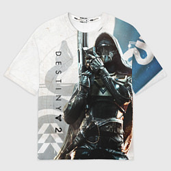 Футболка оверсайз мужская DESTINY, HUNTER, цвет: 3D-принт