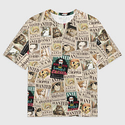 Мужская футболка оверсайз Ван пис