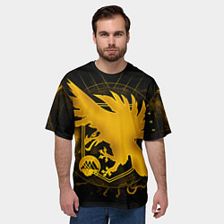 Футболка оверсайз мужская DESTINY 2 WARLOCK, цвет: 3D-принт — фото 2