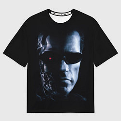 Футболка оверсайз мужская T800, цвет: 3D-принт