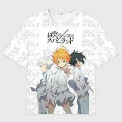 Мужская футболка оверсайз Персонажи Обещанный Неверленд