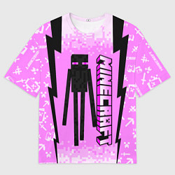 Мужская футболка оверсайз Minecraft