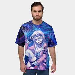 Футболка оверсайз мужская Danganronpa, цвет: 3D-принт — фото 2