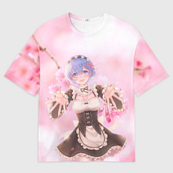 Футболка оверсайз мужская Рем, цвет: 3D-принт