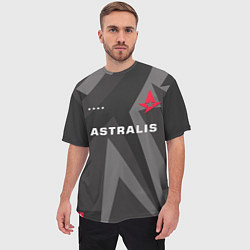 Футболка оверсайз мужская Astralis Jersey Pro 202122, цвет: 3D-принт — фото 2