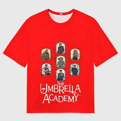 Мужская футболка оверсайз Академия амбрелла