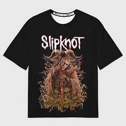 Футболка оверсайз мужская SLIPKNOT, цвет: 3D-принт