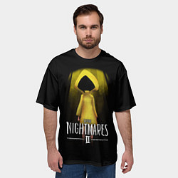 Футболка оверсайз мужская Маленькие кошмары Шестая, цвет: 3D-принт — фото 2