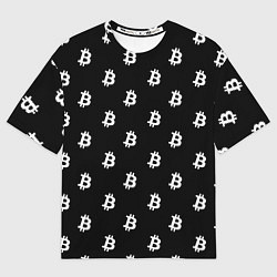 Мужская футболка оверсайз BITCOIN CRYPTOCURRENCE Z