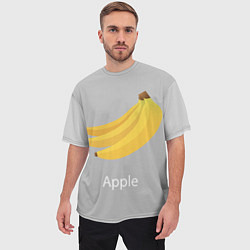 Футболка оверсайз мужская Banana, цвет: 3D-принт — фото 2