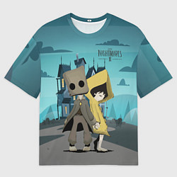 Мужская футболка оверсайз Little Nightmares 2