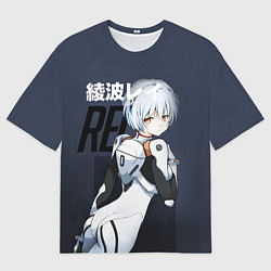Футболка оверсайз мужская Rei Eva-00, цвет: 3D-принт