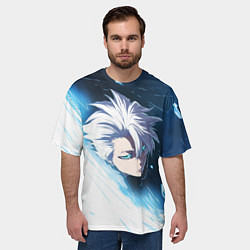 Футболка оверсайз мужская БЛИЧ ТОШИРО, цвет: 3D-принт — фото 2