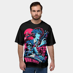 Футболка оверсайз мужская Cowboy Bebop, цвет: 3D-принт — фото 2