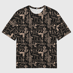 Мужская футболка оверсайз Jazz