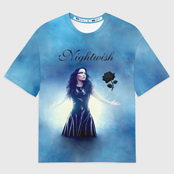 Футболка оверсайз мужская Nightwish, цвет: 3D-принт
