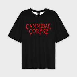 Футболка оверсайз мужская Cannibal Corpse, цвет: 3D-принт