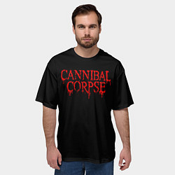 Футболка оверсайз мужская Cannibal Corpse, цвет: 3D-принт — фото 2