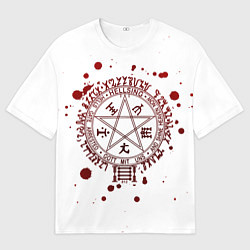 Футболка оверсайз мужская Хеллсинг, Печать Алукарда, цвет: 3D-принт