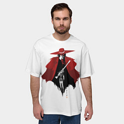 Футболка оверсайз мужская Immortal Duo, цвет: 3D-принт — фото 2