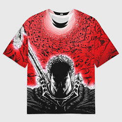Футболка оверсайз мужская BERSERK БЕРСЕРК, цвет: 3D-принт