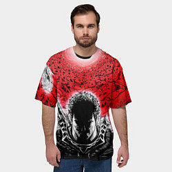 Футболка оверсайз мужская BERSERK БЕРСЕРК, цвет: 3D-принт — фото 2