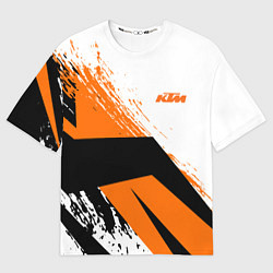Мужская футболка оверсайз KTM КТМ Z